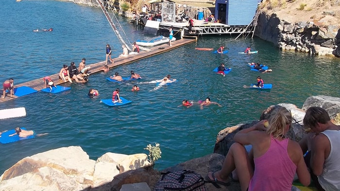 blue rock adventure park